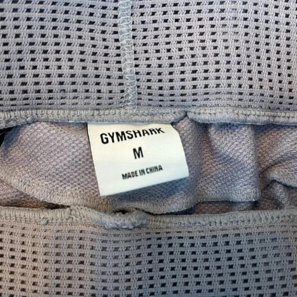 GYMSHARK Grey Movement Mesh Joggers Size M VGUC - Picture 2 of 4